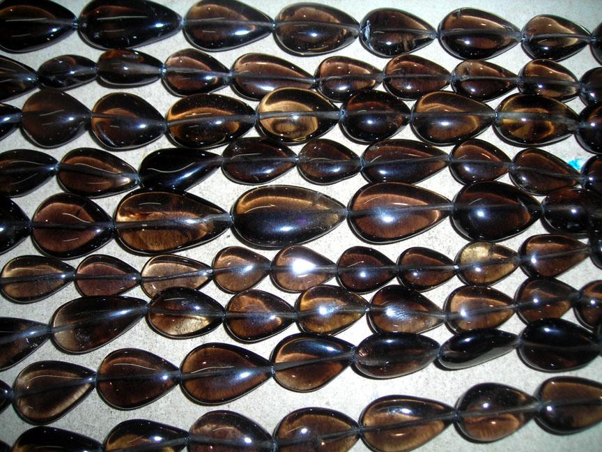 Smoky Topaz Beads, Gemstone Beads Strands