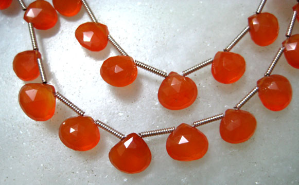 Cornelian Beads, Gemstone Beads Strands