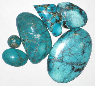 Turquoise Cabochons, Gemstone Cabochons