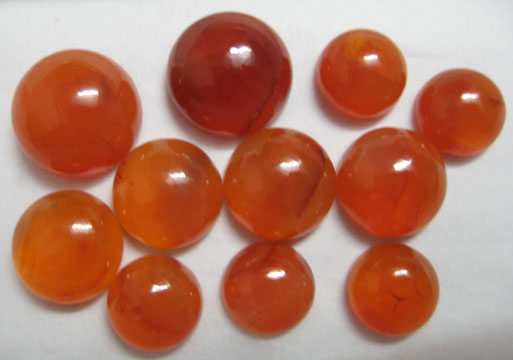 Cornelian Cabochons, Gemstone Cabochons