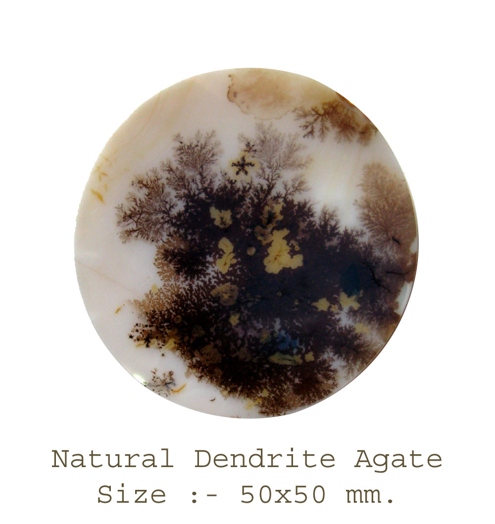 Dendrite Agate Cabochons, Gemstone Cabochons