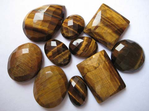 Tiger Eye Cabuchons, Gemstone Cabochons