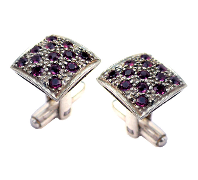 Silver Cufflinks, Mens Silver Jewellery