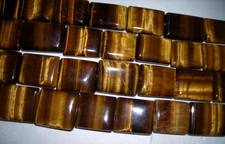 Tiger Eye Plain Beads Strands