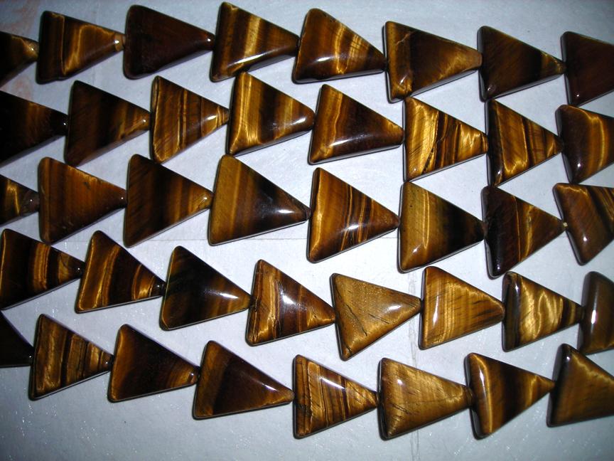 Tiger Eye Plain Beads Strands